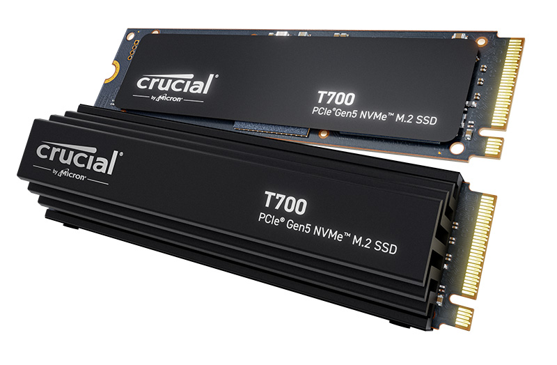 Crucial T700 1TB PCIe 5.0 x4 M.2 Internal SSD