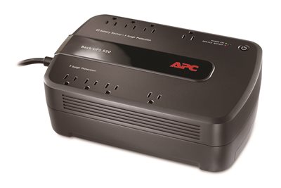 APC UPS Battery Backup & Surge Protector, 550VA (BE550G)