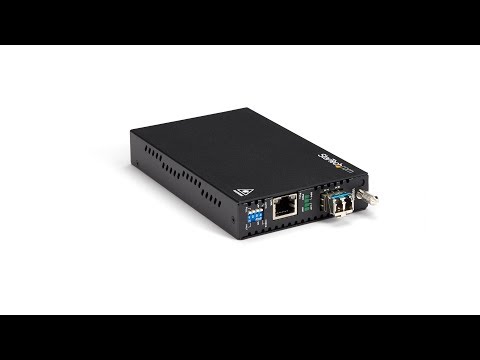 pull disloyalty Percentage StarTech.com Singlemode (SM) LC Fiber Media Converter for 1Gbe Network -  10km - Gigabit Ethernet - 1310nm - with SFP ... | Dell USA