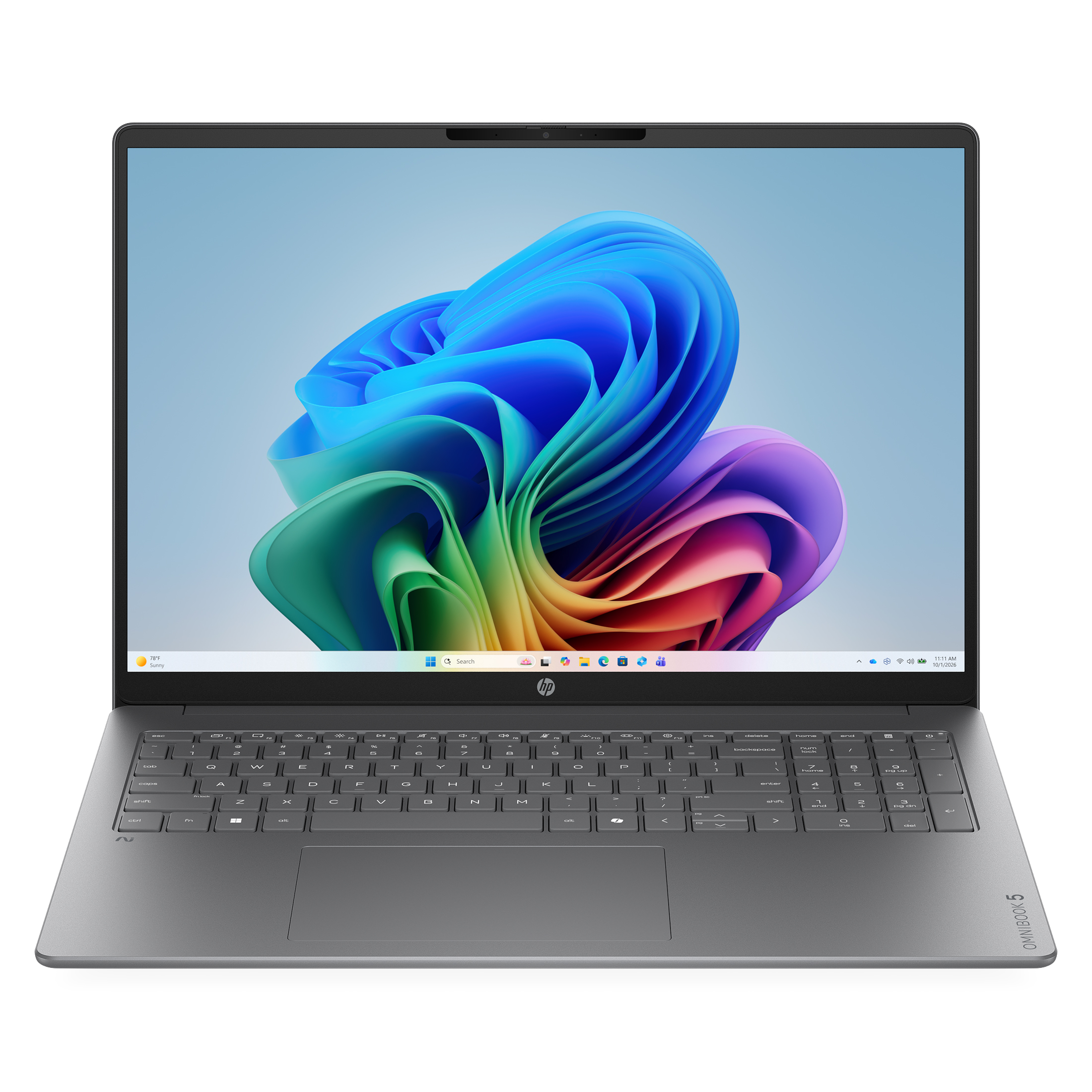 HP OmniBook 5 16 inch Laptop Next Gen AI PC 2K IPS Display Windows
