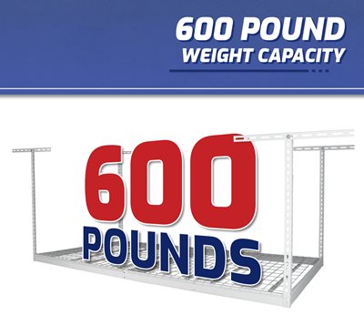 600 Lb Maximum Weight Capacity