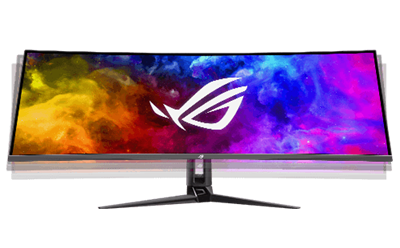 ASUS 49 ワイドモニター ROG Swift OLED PG49WCD ROG Swift OLED PG49WCD | Above 34 Inches | Gaming Monitors