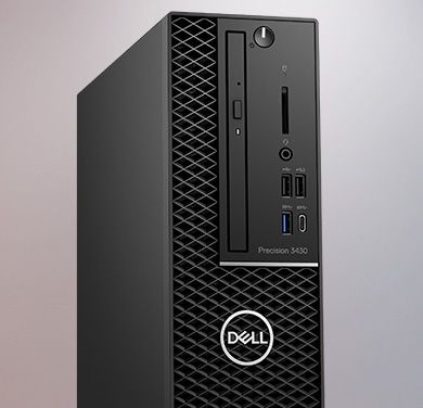 Dell Precision 3000 3430 Workstation - Intel Xeon E-2124G Quad