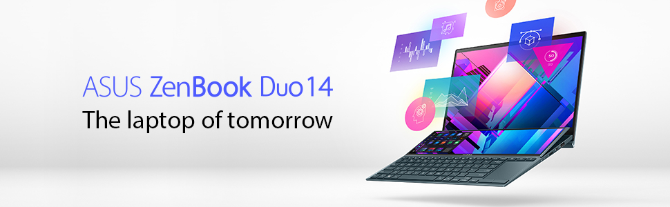 ASUS ZenBook Duo 14. The laptop of tomorrow