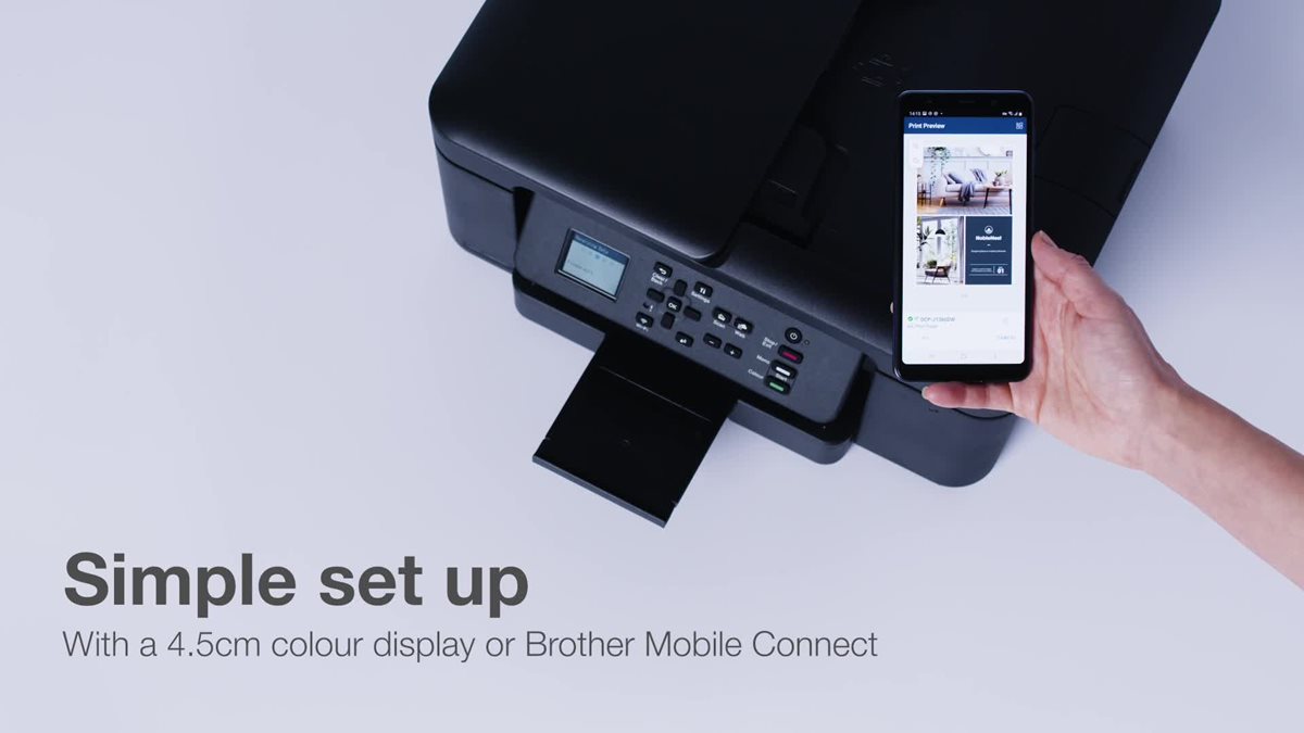 Brother DCP-J1360DW product tour