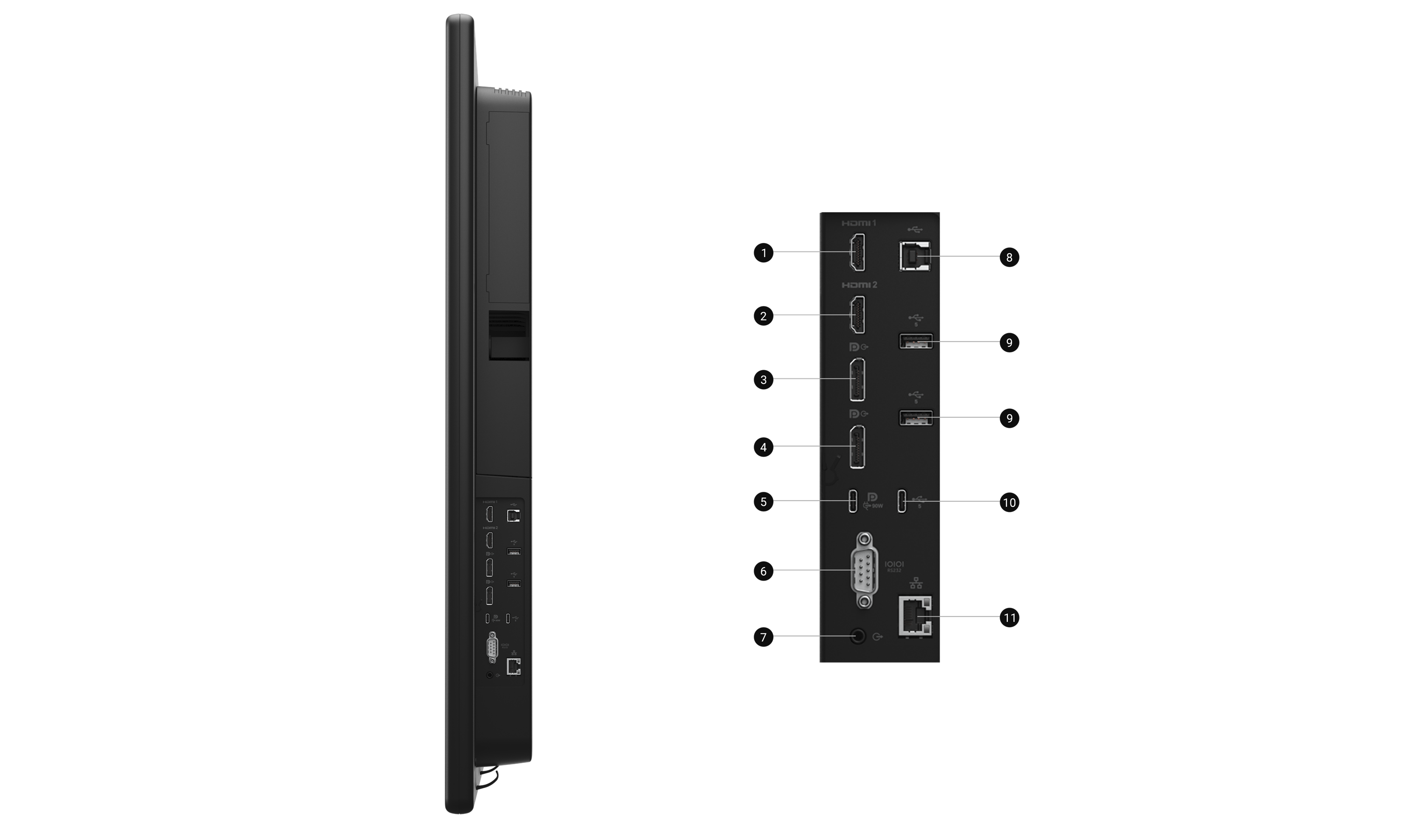 Dell P5525QC 55