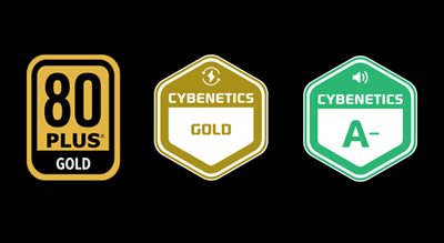 80 PLUS GOLD CERTIFIED