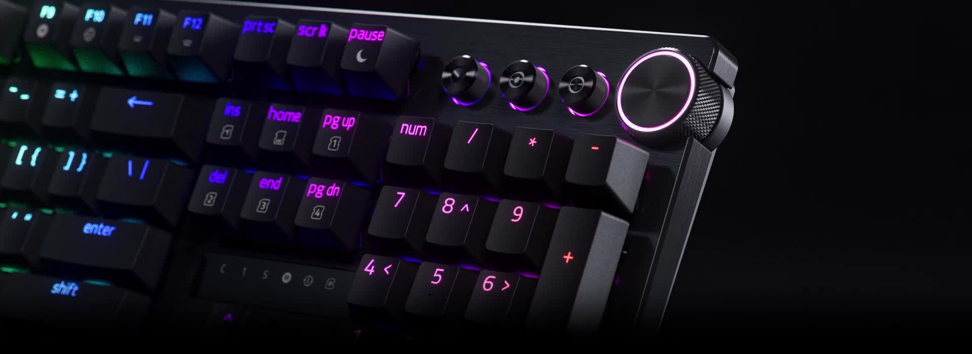 Razer Huntsman V3 Pro 8KHz Full Size Wired Analog Optical Linear