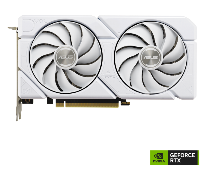 ASUS Dual GeForce RTX 4070 EVO White OC Edition (PCIe 4.0, 12GB