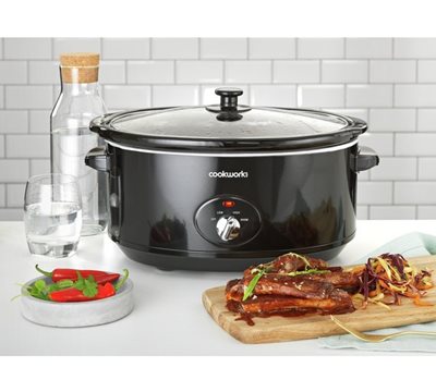 Cookworks SC-35-O 3.5L White Slow Cooker - Argos Review 