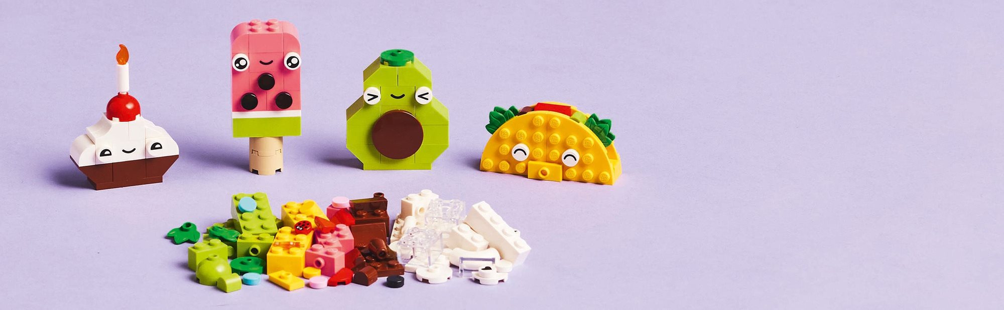 Buy LEGO Classic Creative Food Friends Building Toy Set 11039