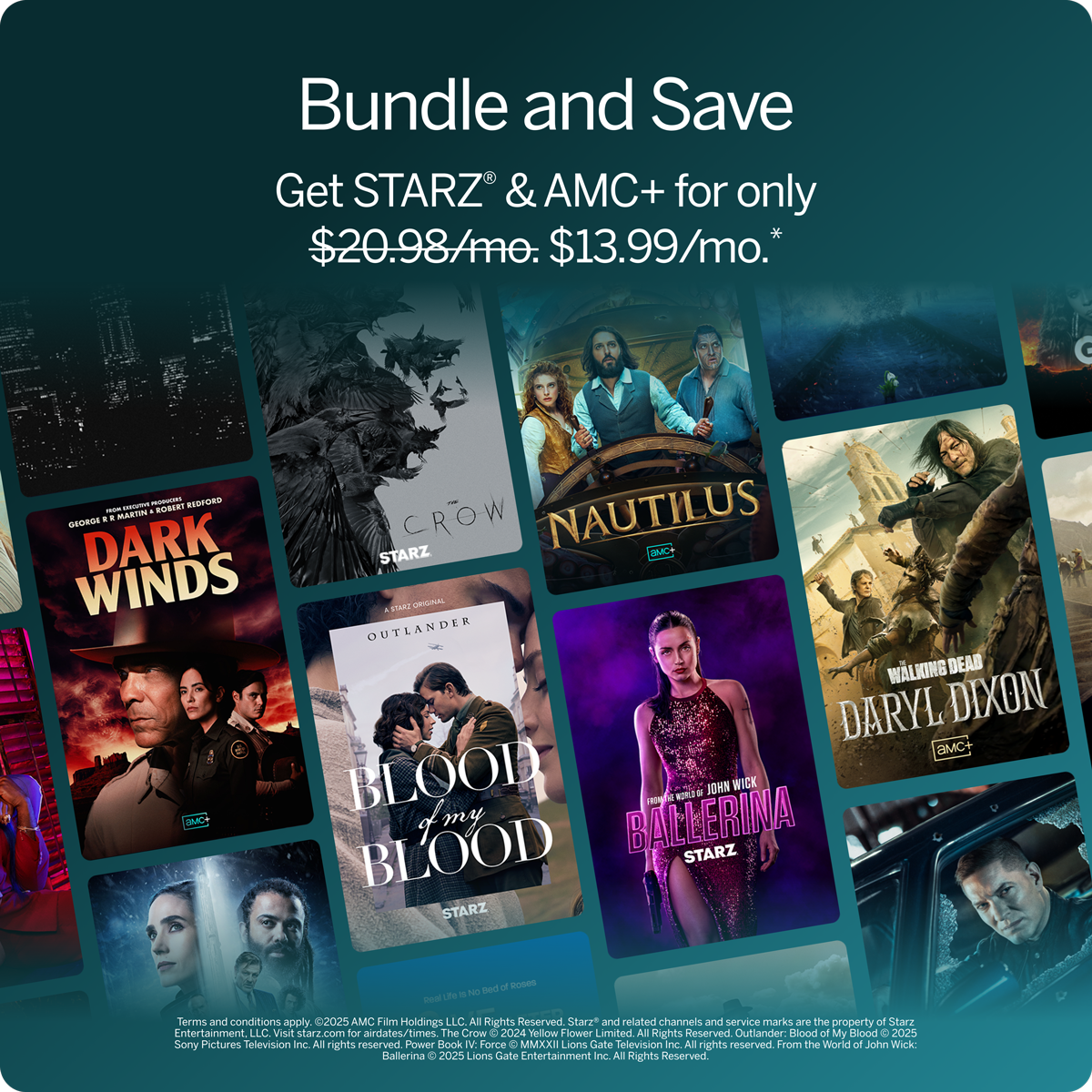 AMC+ & STARZ