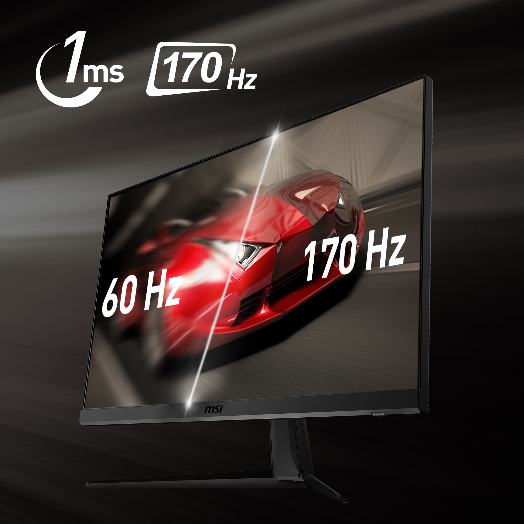 MSI Optix G2412 23.8 inch 1920 x 1080 Full HD IPS 170Hz