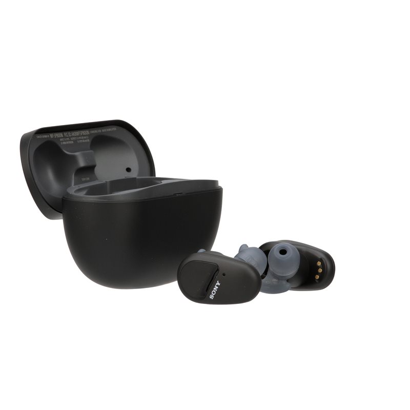 Sony - WF-SP800N/B True Wireless Noise-Cancelling In-Ear