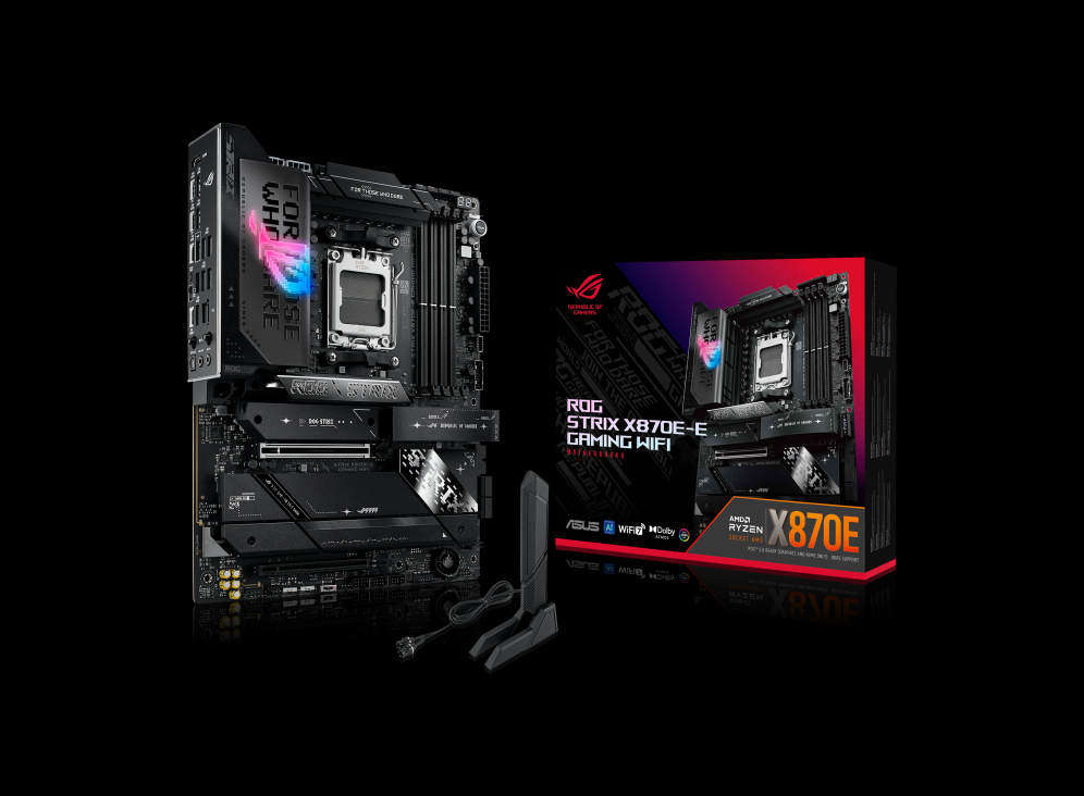 Folie {0} von {1}, Vergrößern, ROG STRIX X870E-E GAMING WIFI