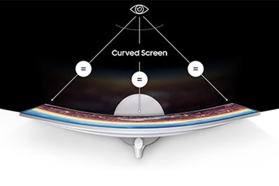 Ultra-Curved Screen and Seamless Design