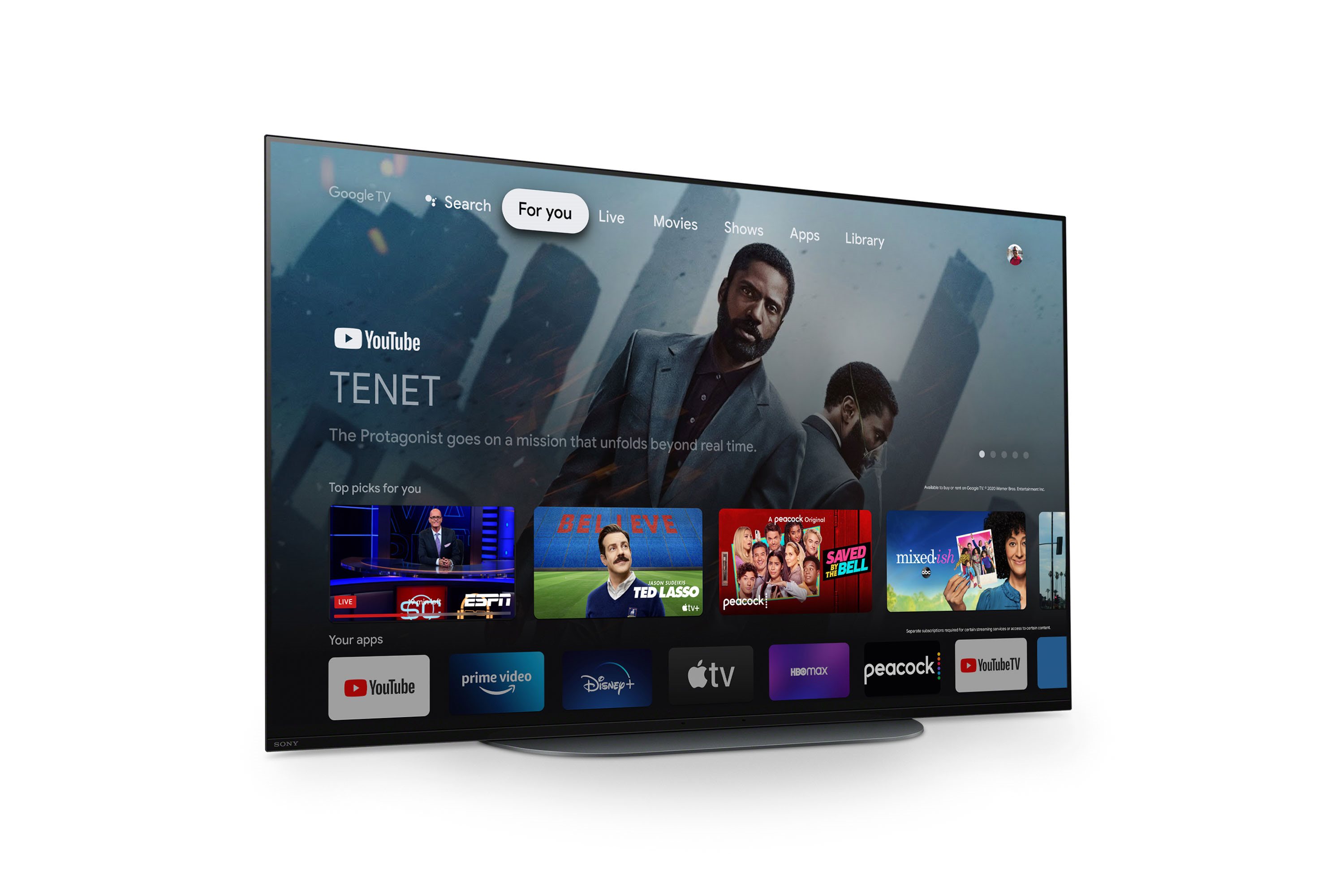 Google TV Model 2022 4K smart with Class Sony OLED HDR A90K XR42A90K- 42” TV