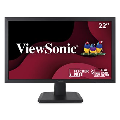 ViewSonic VA2252SM 22 Inch 1080p LED Monitor DisplayPort DVI and VGA Inputs for Home and Office