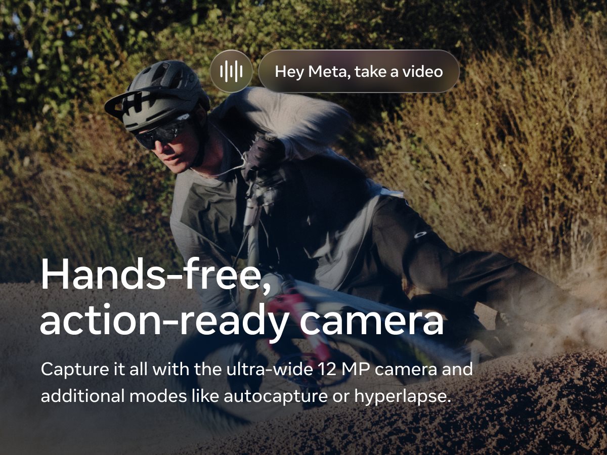 Hands-free, action-ready camera