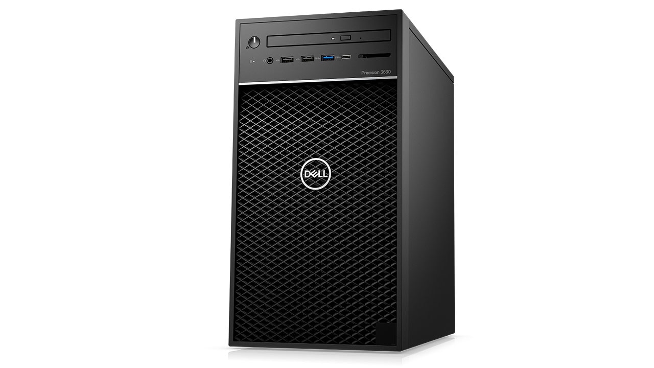Dell Precision 3630 Desktop Computer i7-9700 16GB 512GB SSD Radeon