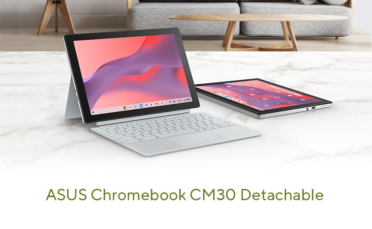 ASUS CM30 10.5 inch 2-in-1 Tablet WUXGA Touch Chromebook Laptop