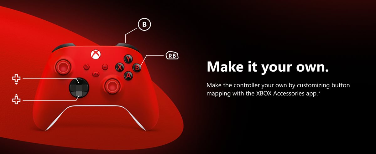 Make it your own. Make the controller your own.