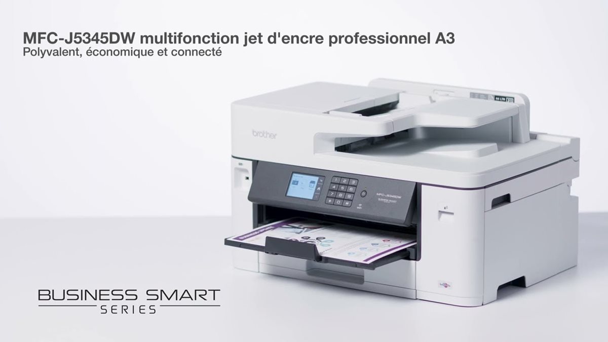Imprimante Brother multifonction jet d'encre couleur A3 Business Smart