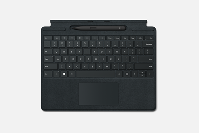 Microsoft Surface Pro Signature Keyboard i Sort med Slim Pen 2