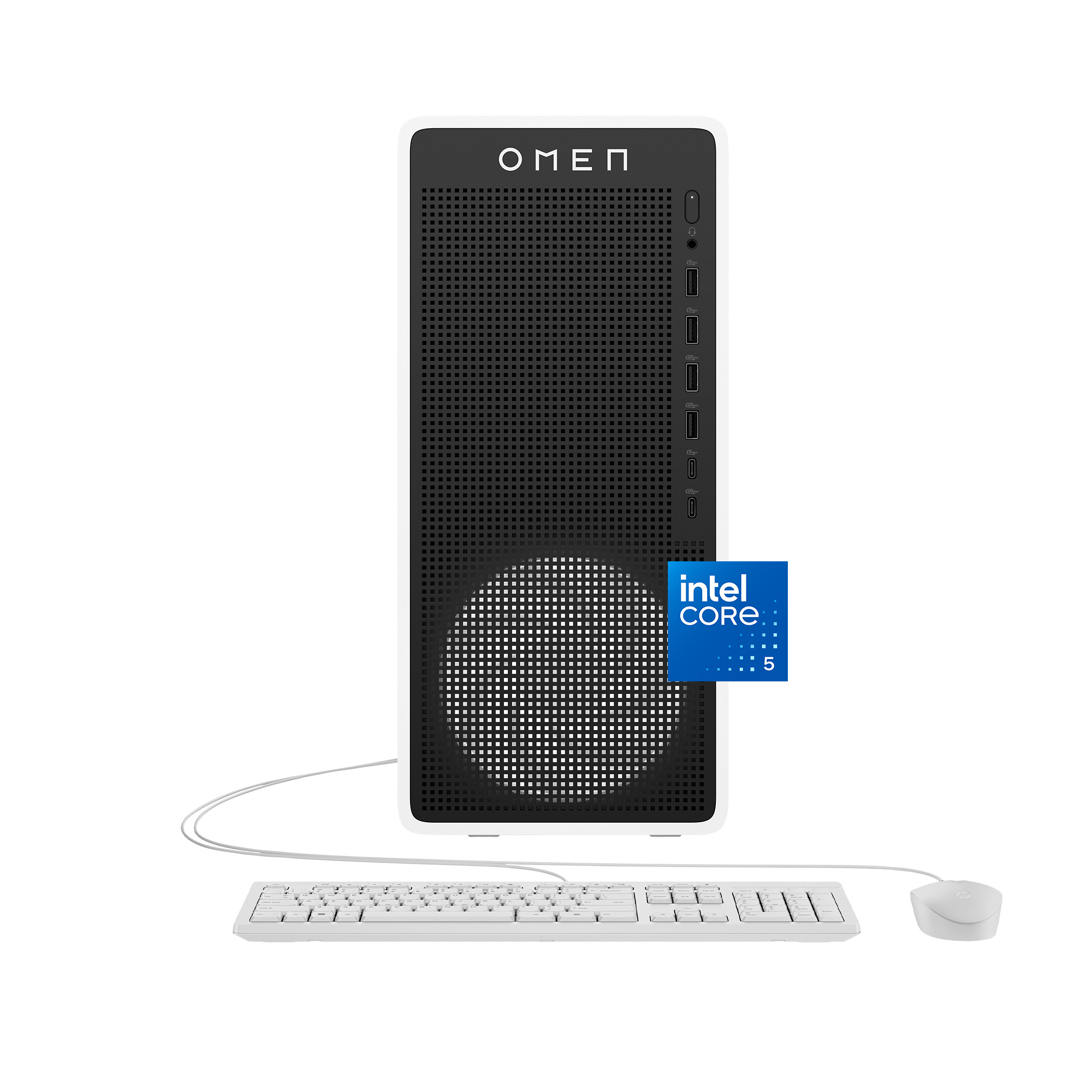 HP OMEN 16L Gaming Desktop Intel Core i5 14400F 2024 16GB DDR5