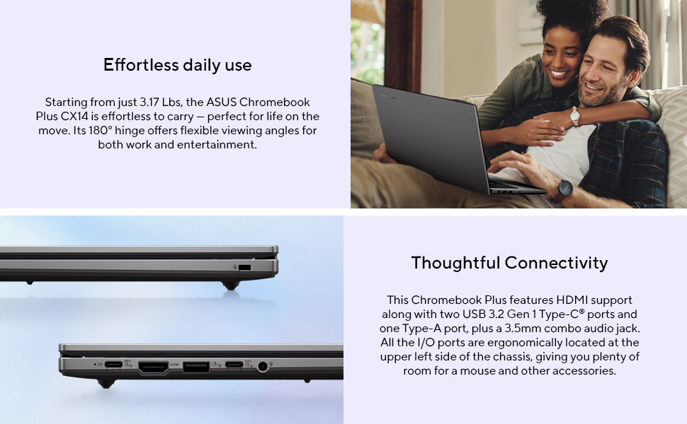 ASUS Chromebook Plus CX 14