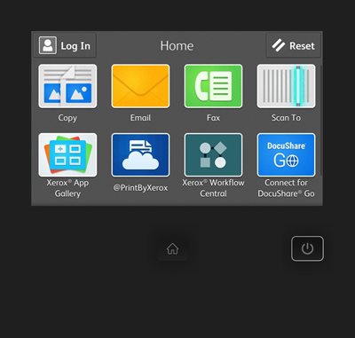 Close up of productivity app