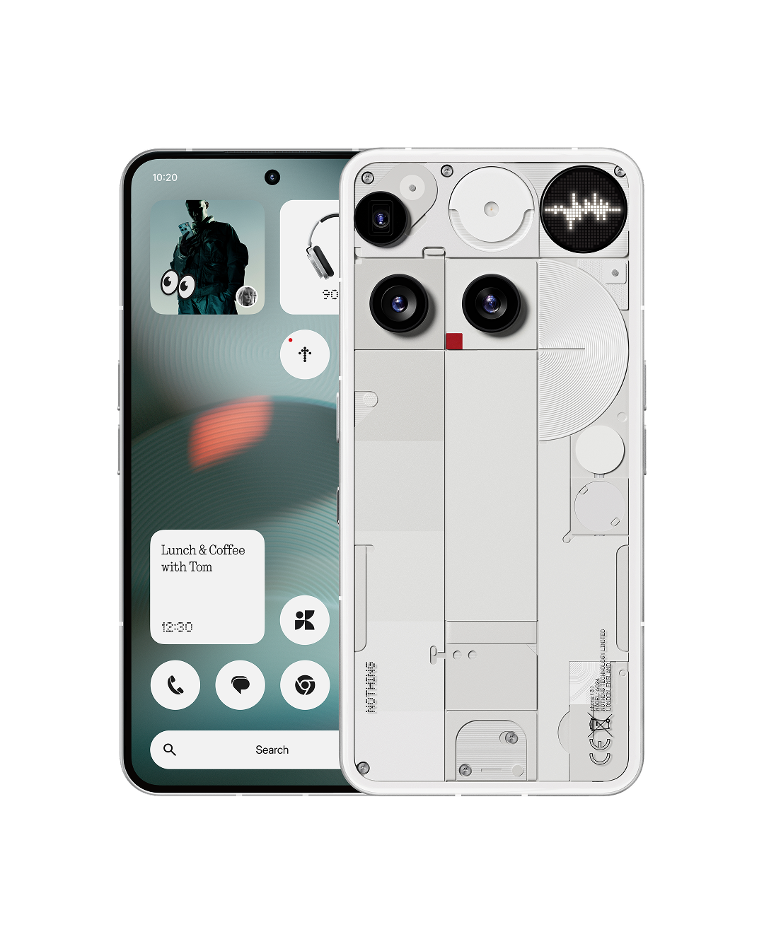 Buy SIM Free Nothing Phone (3) 5G 256GB AI Mobile Phone - White