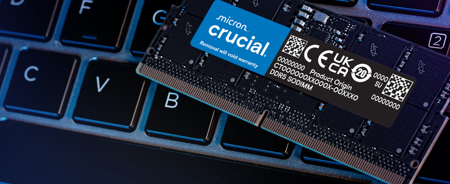 SO-DIMM 96GB 48GB 2枚組 DDR5-5600 crucial New Crucial 96GB (2X48GB) DDR5-5600MHz PC5-44800 SODIMM