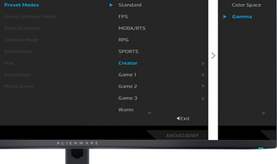 Dell Alienware AW3423DWF Gamingmonitor-Bildschirm