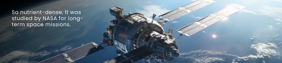 Hawaiian Spirulina Superfood 3000 mg, 360 Count. So nutrient-dense, it was studied by NASA for long-term space missions.