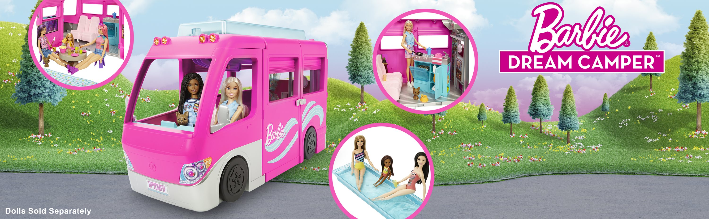 argos barbie camper