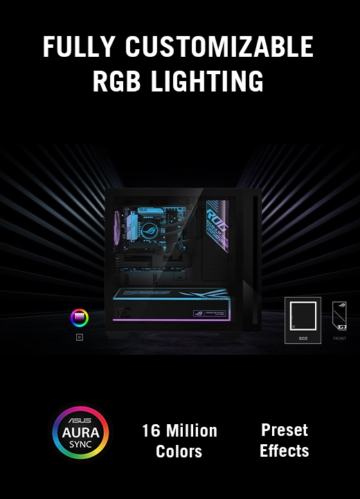 Fully Customizable RGB Lighting