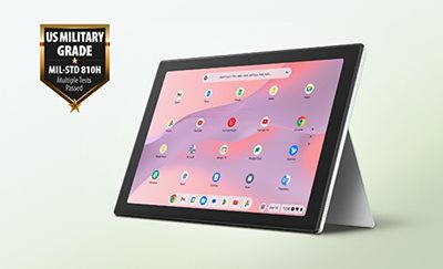 ASUS, 2-in-1 Tablet Laptop, CM30, 10.5 inch WUXGA Touch Chrome