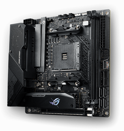 Asus ROG Strix B550-I GAMING Desktop Motherboard, AMD B550 Chipset