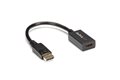 diapositiva 1 de 7, aumentar tamaño, conecte su monitor hdmi o su hdtv a un ordenador equipado con puerto displayport