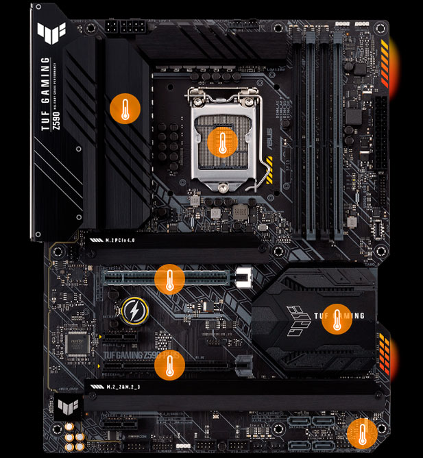 Open Box: ASUS TUF GAMING Z590-PLUS WIFI LGA 1200 ATX Intel