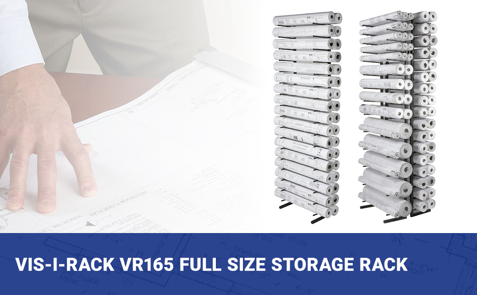 Rolled Blueprint Storage Racks Dandk Organizer