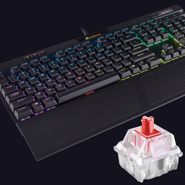 Corsair K70 RAPIDFIRE Mechanical Gaming Keyboard CHERRY® MX SPEED