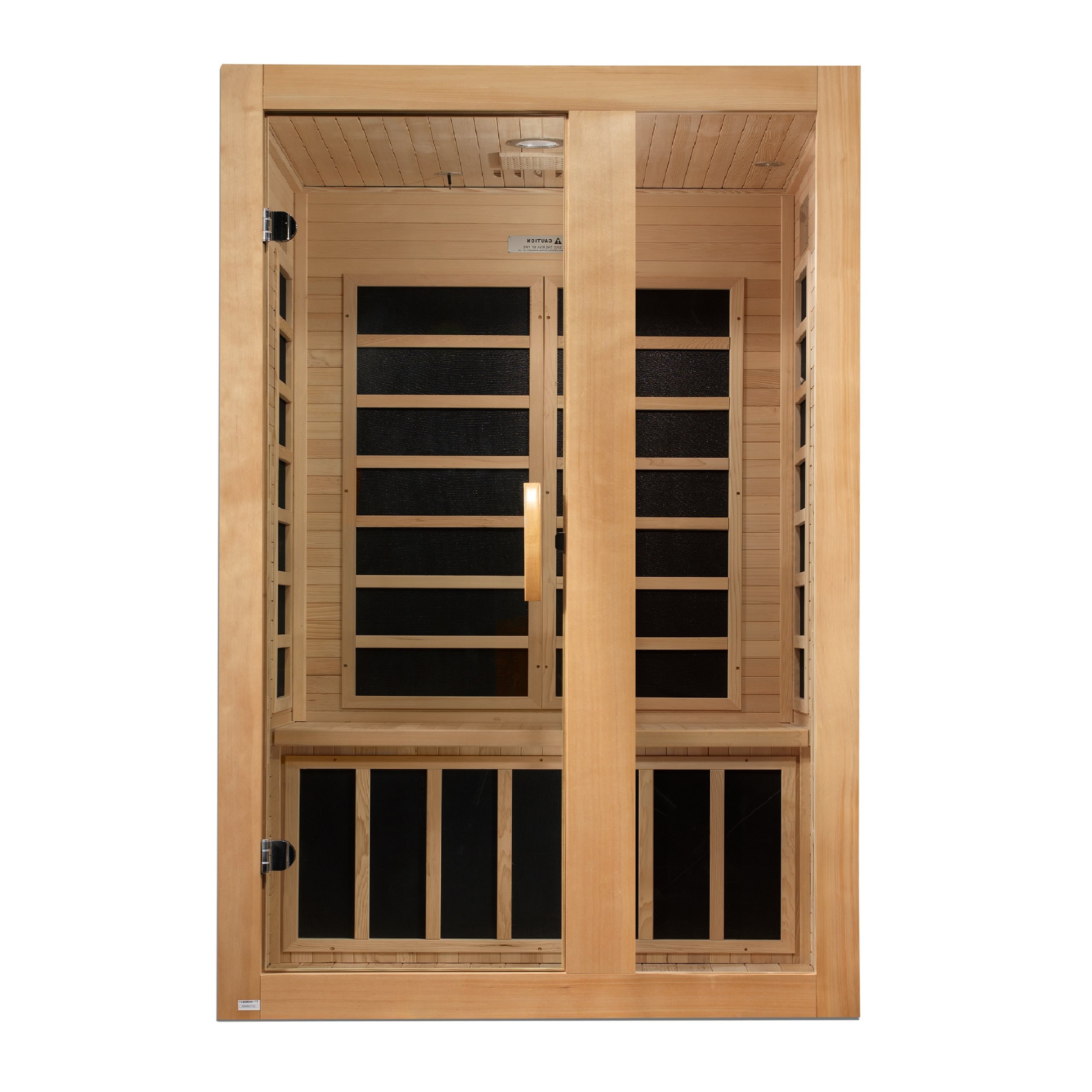 Dynamic Serena 2-person Low EMF FAR Infrared Sauna | Costco