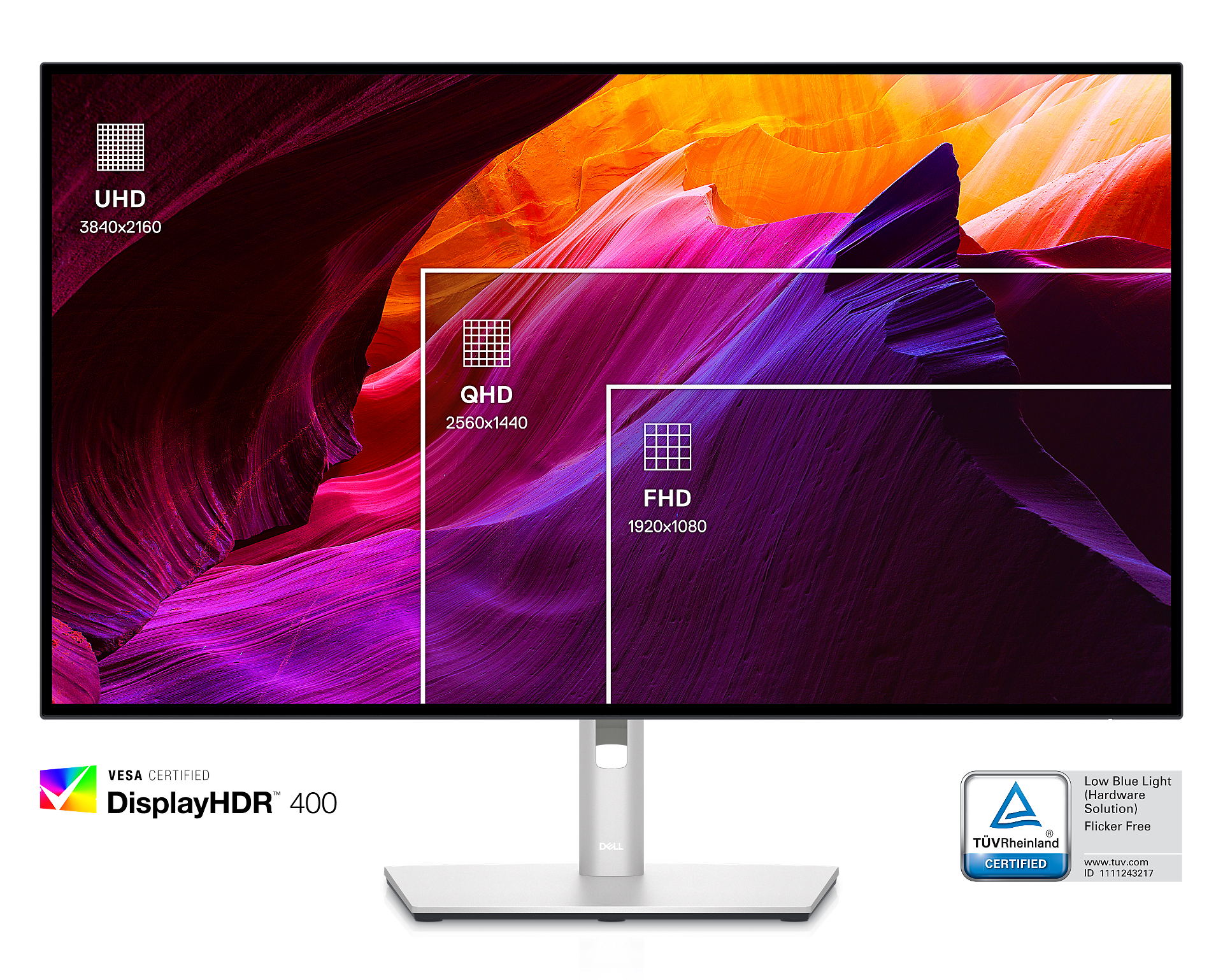 Dell UltraSharp U3223QE 31.5 4K UHD LCD Monitor - 16:9 - 32 Class - 3840  x 2160