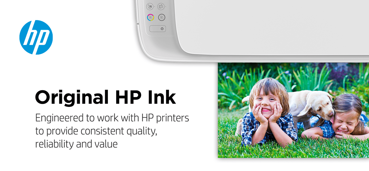 Original HP Ink: Engineered to work with HP printers to provide consistent quality, reliability and value