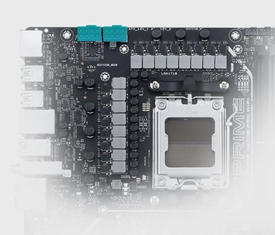 The PRIME X670E-PRO WIFI motherboard features ProCool Connectors.