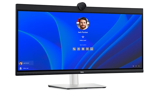 Dell P3424WEB - LED monitor - curved - 34