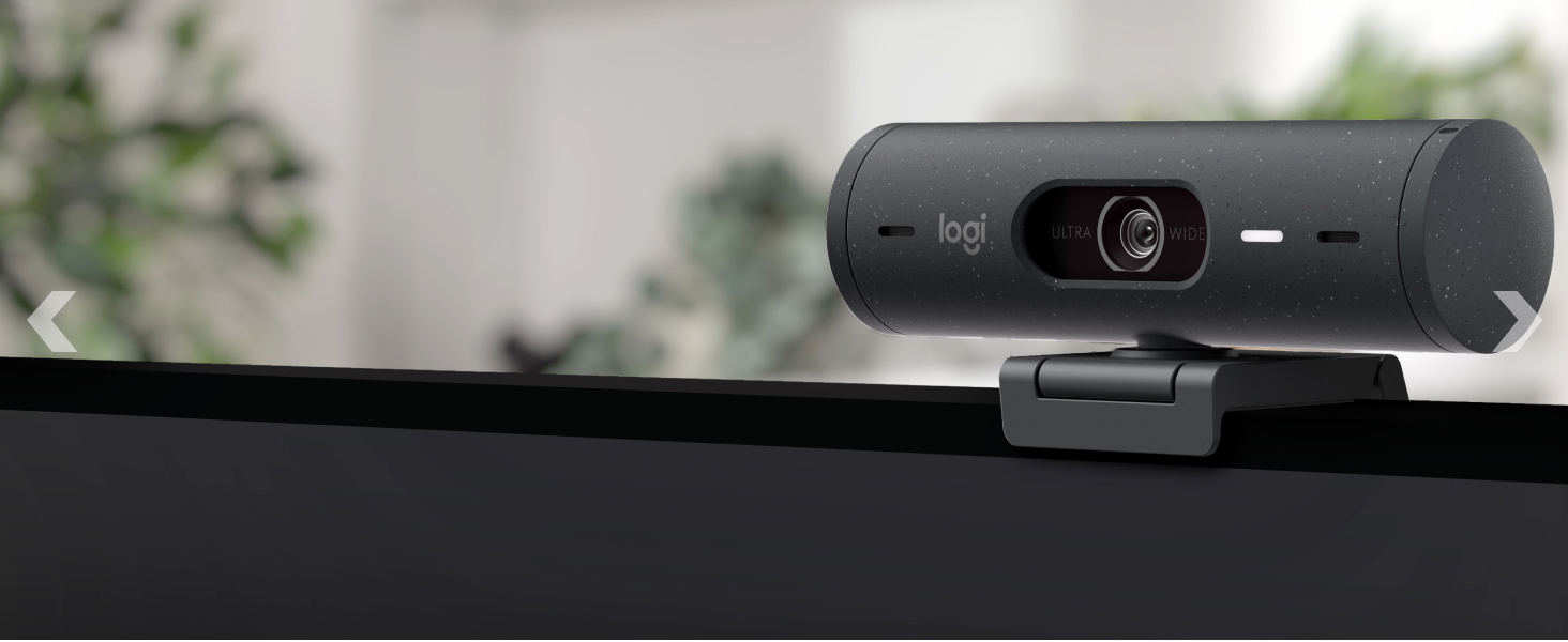 Logitech Brio 500 USB-C Webbkamera Grå (960-001422)