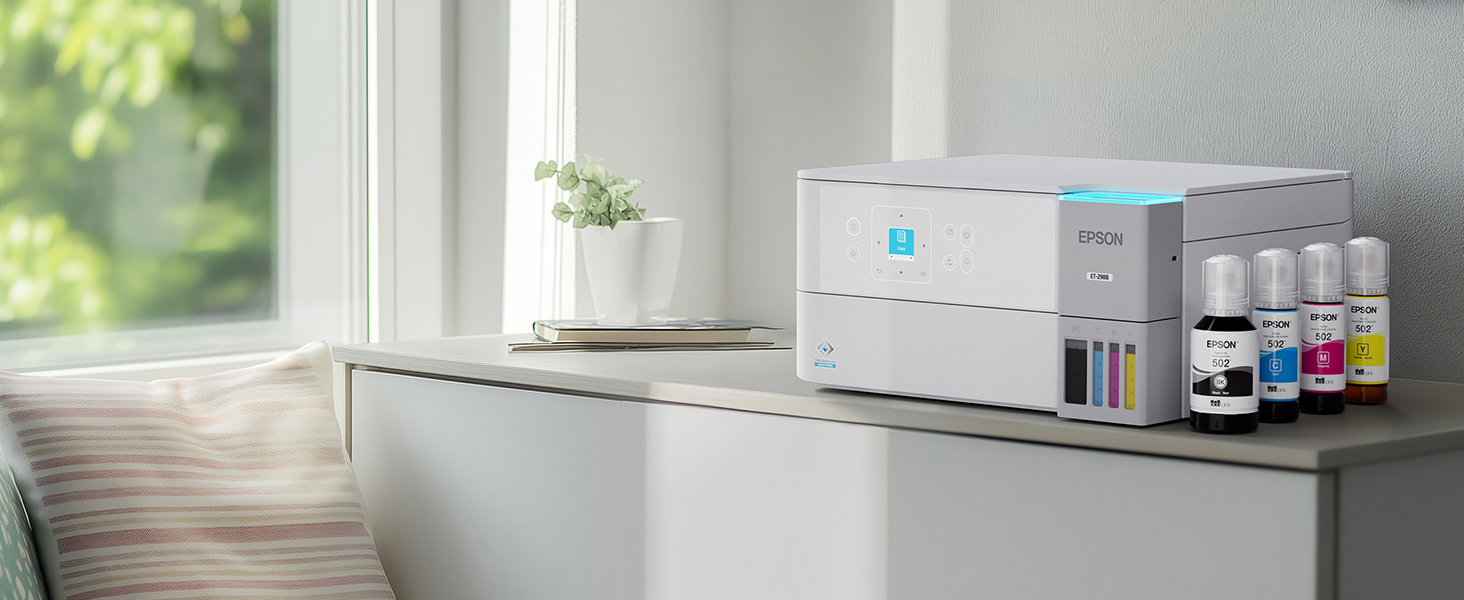 Epson EcoTank ET-2988 Wireless SuperTank Printer - White | Costco